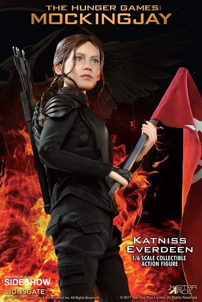 The Hunger Games Katniss Everdeen Sixth Scale Figure - Prototype Shown View 1