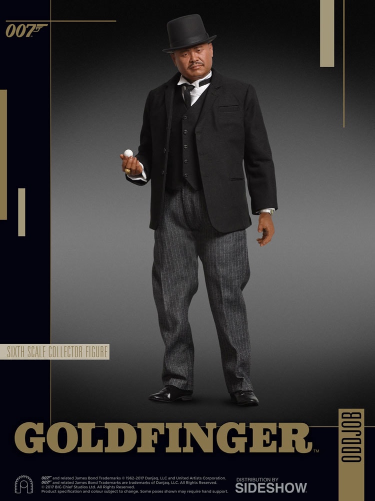 James Bond Oddjob Sixth Scale Figure - Prototype Shown View 6