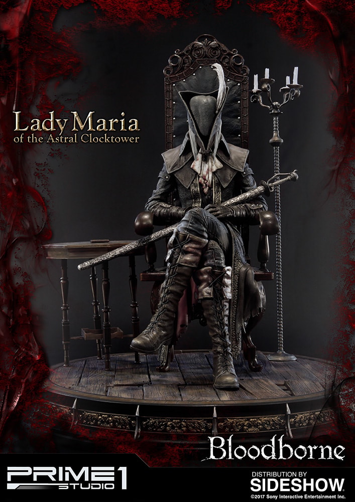 Bloodborne: The Old Hunters Lady Maria of the Astral Clocktower Statues  Collector Edition - Prototype Shown View 2