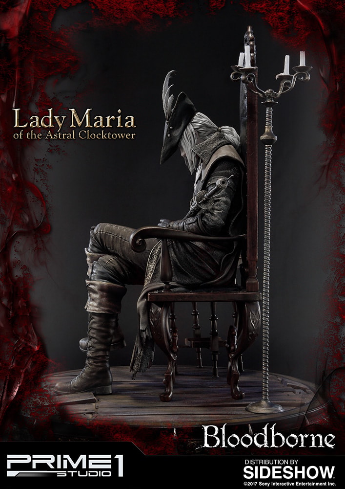 Bloodborne: The Old Hunters Lady Maria of the Astral Clocktower Statues  Collector Edition - Prototype Shown View 3