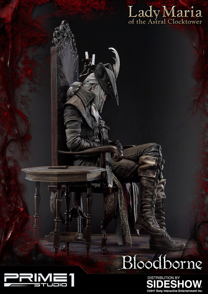 Bloodborne: The Old Hunters Lady Maria of the Astral Clocktower Statues  Collector Edition - Prototype Shown View 4