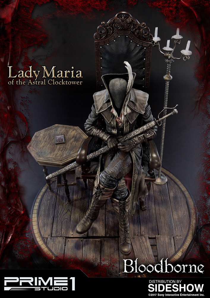 Bloodborne: The Old Hunters Lady Maria of the Astral Clocktower Statues  Collector Edition - Prototype Shown View 5