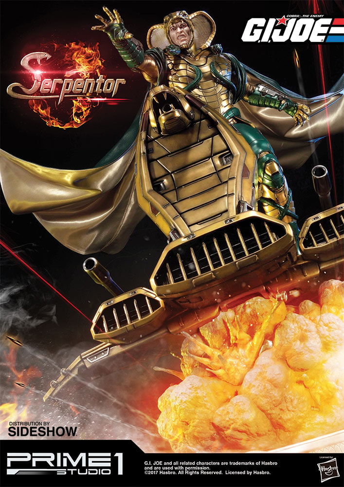 G.I. Joe Serpentor Statues  Collector Edition - Prototype Shown View 2