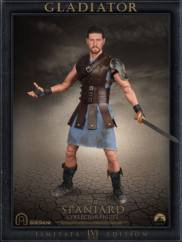 Gladiator The Spaniard Sixth Scale Figure - Prototype Shown View 1