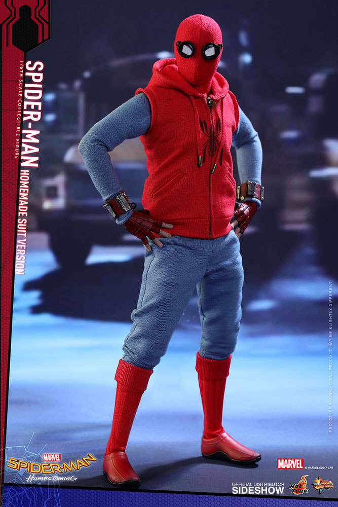 Spider-Man Homemade Suit Version- Prototype Shown View 1