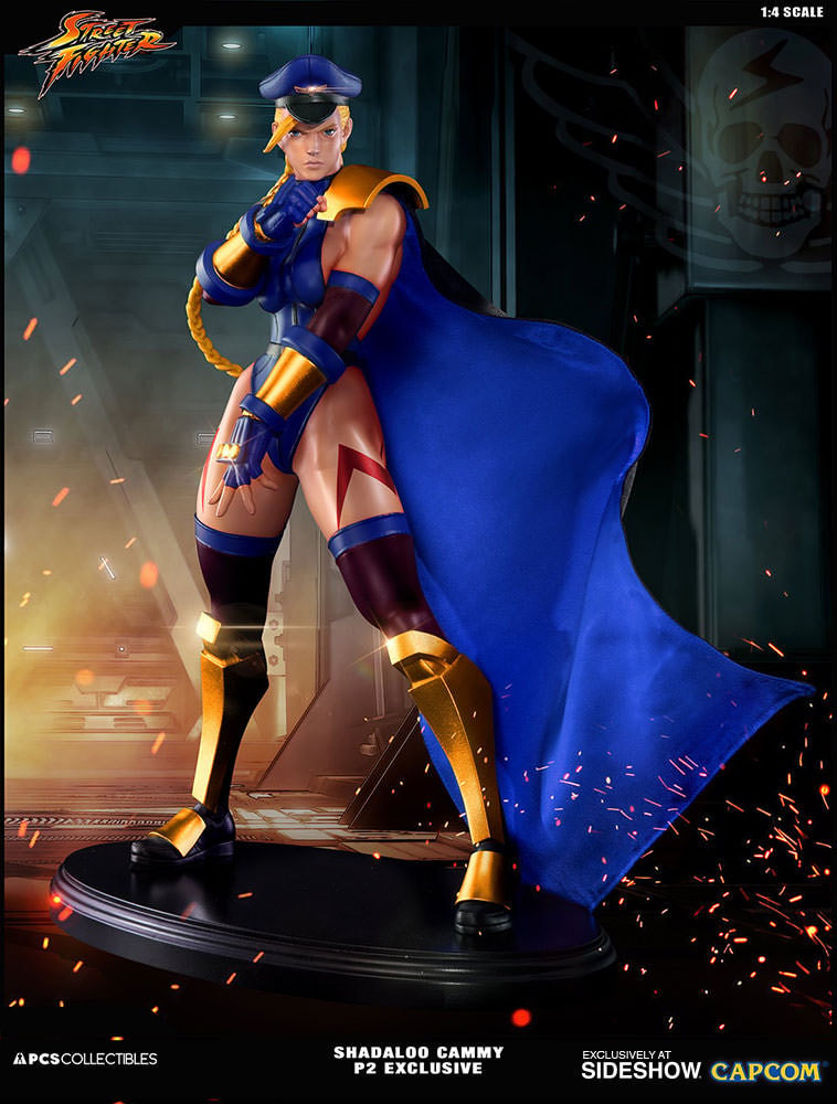Street Fighter Shadaloo Cammy Player 2 Statues  Exclusive Edition - Prototype Shown View 1