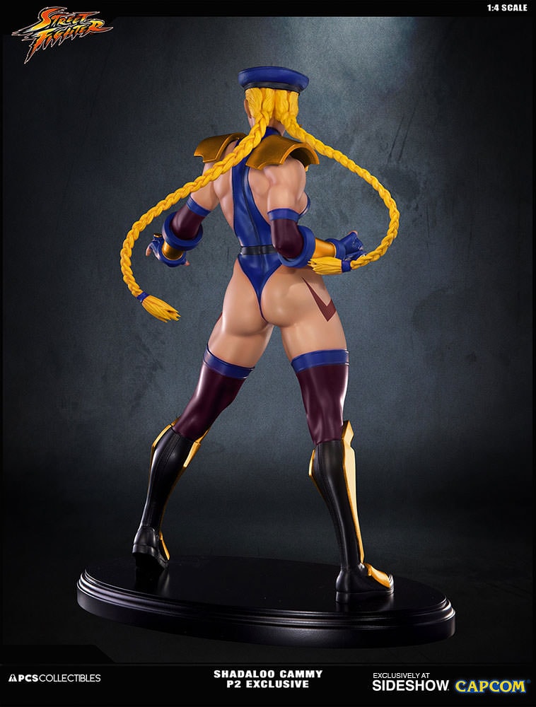 Street Fighter Shadaloo Cammy Player 2 Statues  Exclusive Edition - Prototype Shown View 3