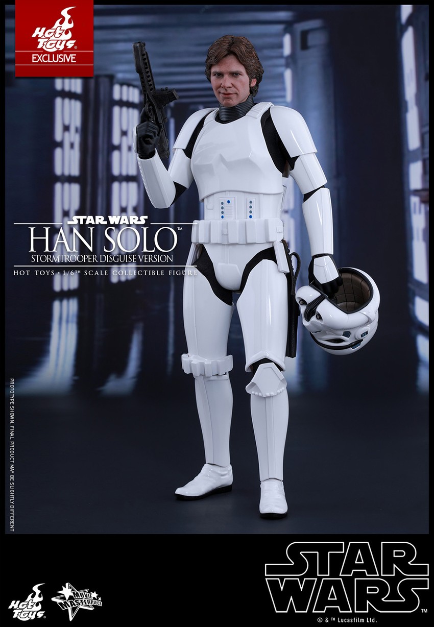Star Wars Han Solo Stormtrooper Disguise Version Sixth Scale Figure  Exclusive Edition - Prototype Shown View 6
