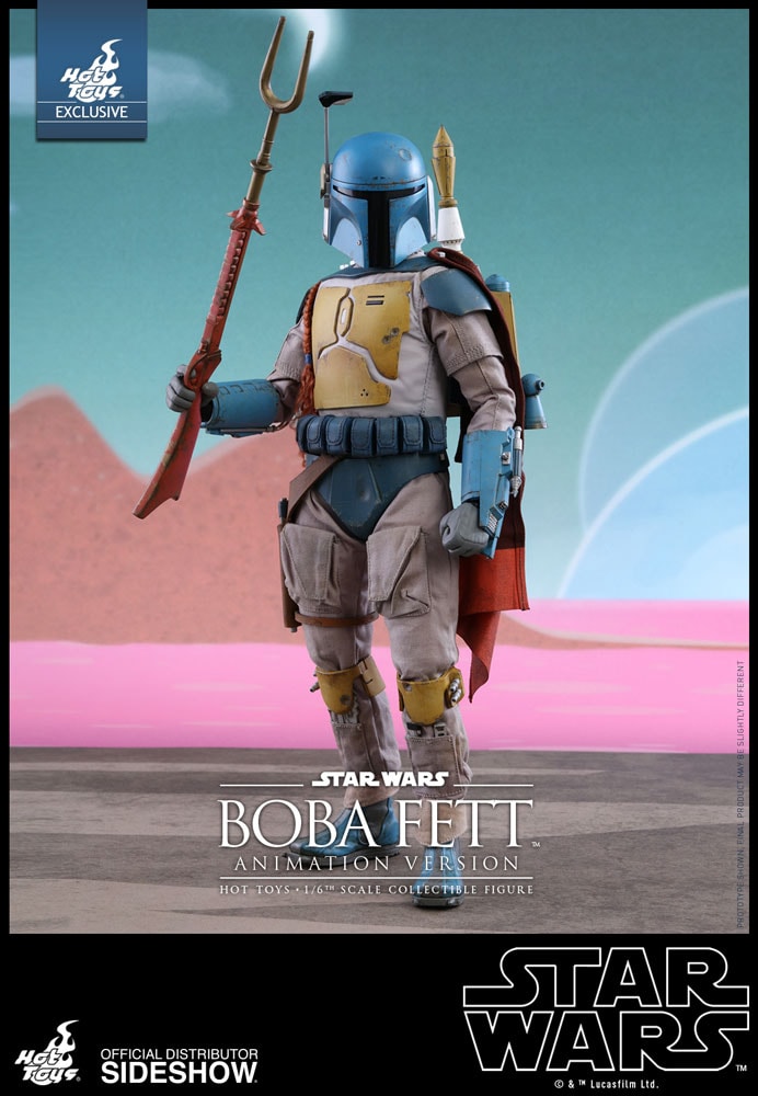 Star Wars Boba Fett Animation Version Sixth Scale Figure by