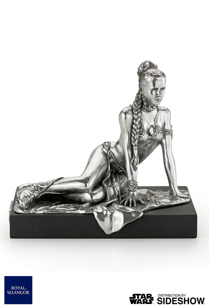 Star Wars Princess Leia Figurine Pewter Collectible - Prototype Shown View 2