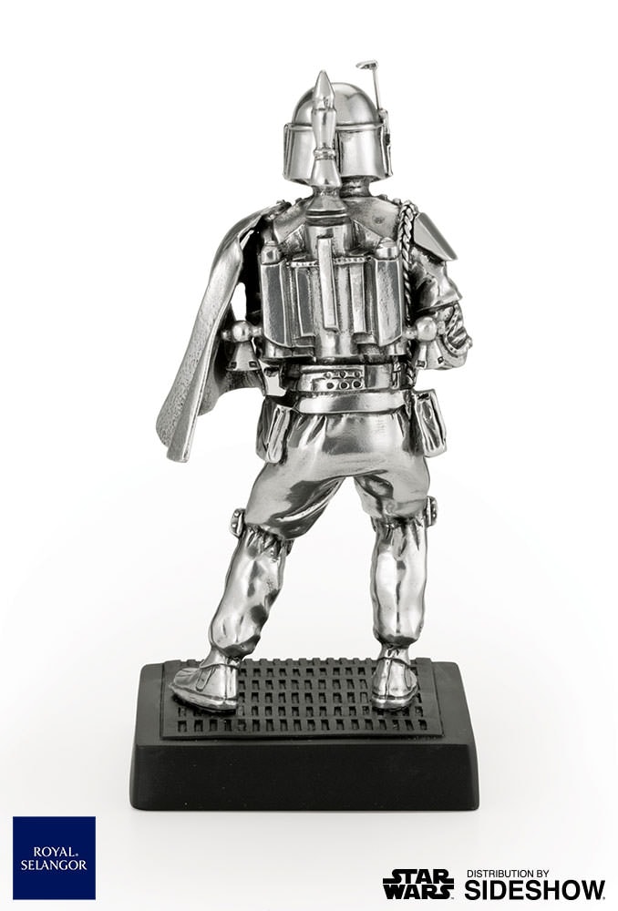 Star Wars Boba Fett Figurine Pewter Collectible - Prototype Shown View 5