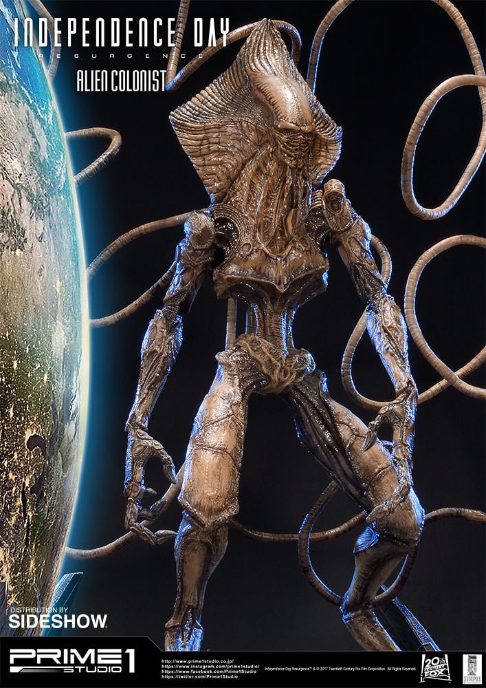 Independence Day: Resurgence Alien Colonist Statues - Prototype Shown View 5
