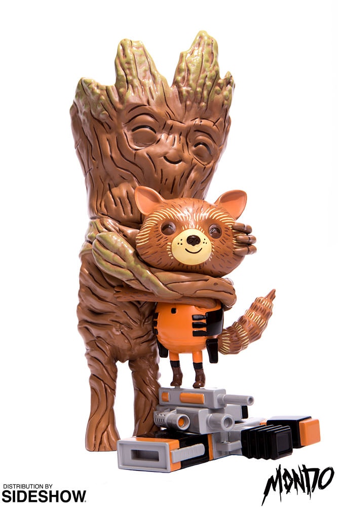 Marvel Rocket and Groot Treehugger Vinyl Collectible - Prototype Shown View 6