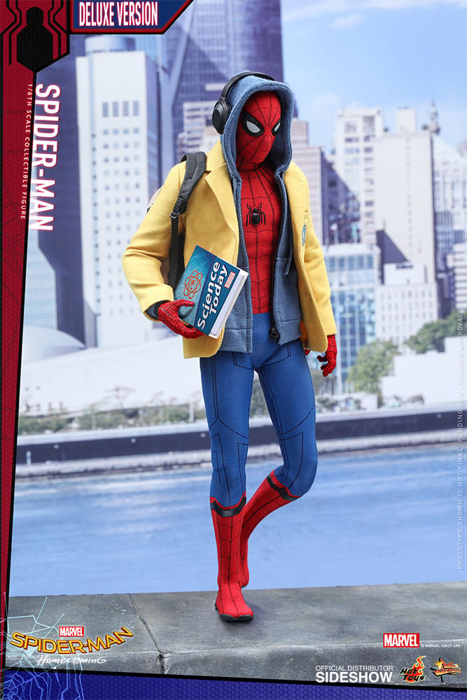 Marvel Spider-Man Deluxe Version Sixth Scale Figure - Prototype Shown View 3