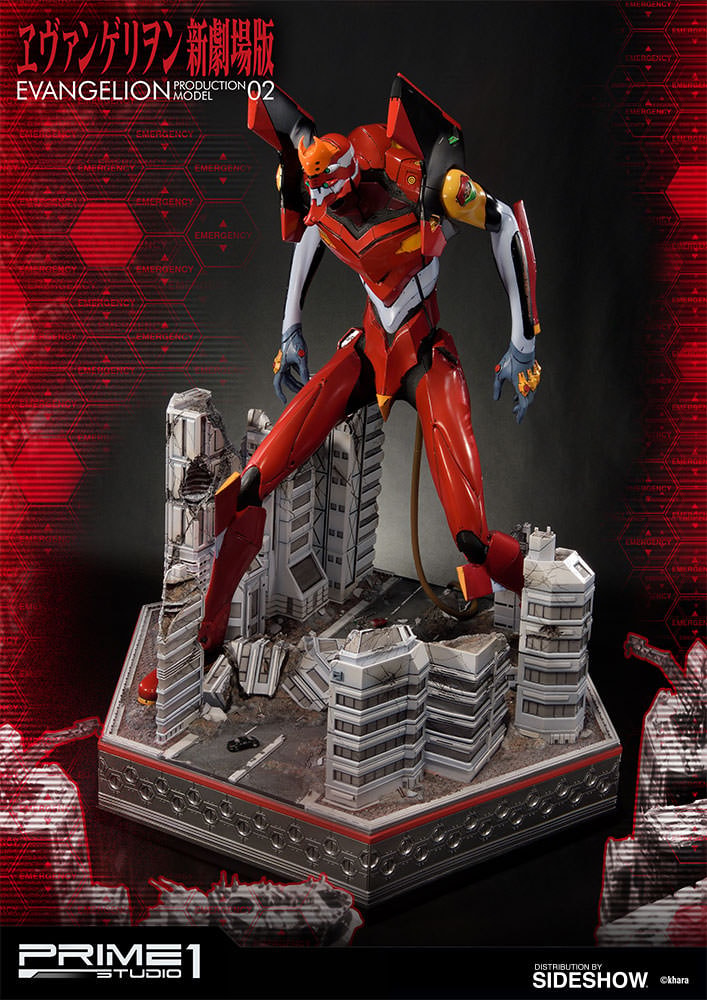 Neon Genesis Evangelion EVA  Production Model-02 Statues  Collector Edition - Prototype Shown View 3