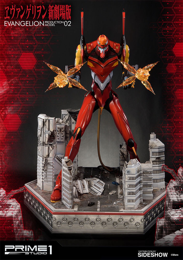 Neon Genesis Evangelion EVA  Production Model-02 Statues  Collector Edition - Prototype Shown View 5