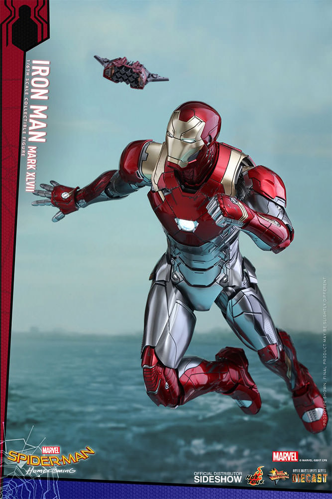 Marvel Iron Man Mark XLVII Sixth Scale Figure - Prototype Shown View 4