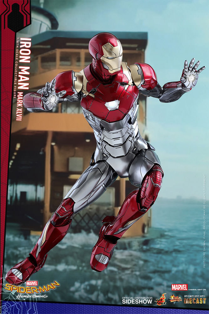 Marvel Iron Man Mark XLVII Sixth Scale Figure - Prototype Shown View 6