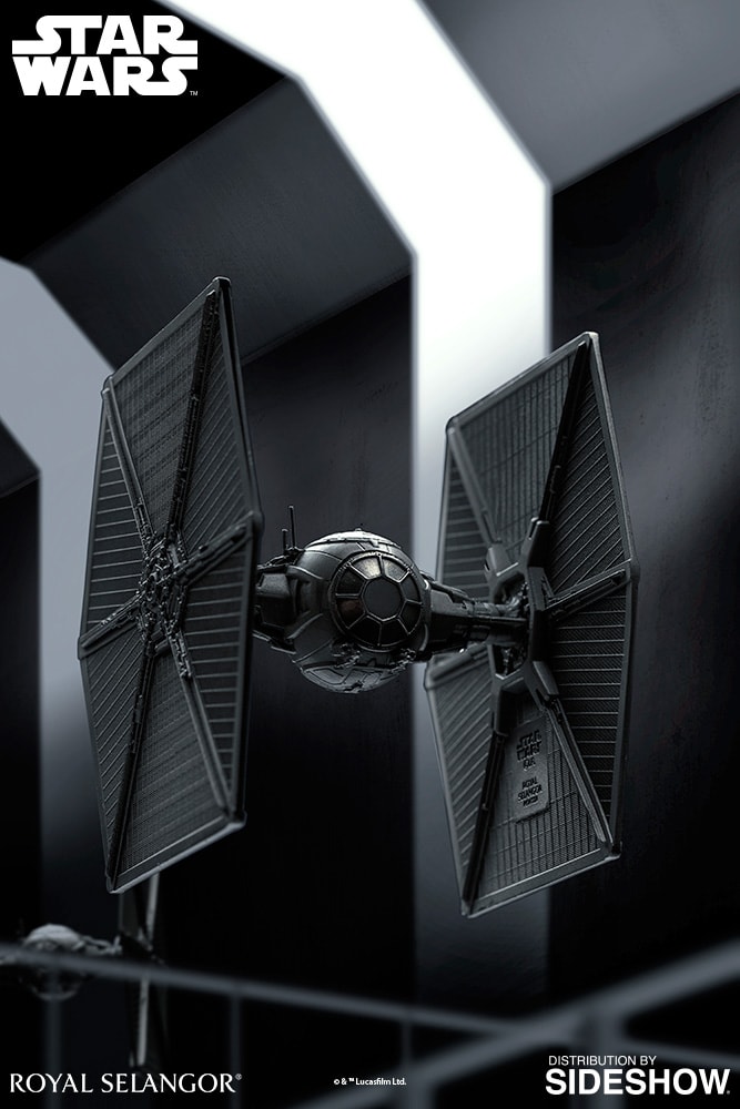 Star Wars TIE Fighter Pewter Collectible - Prototype Shown View 1