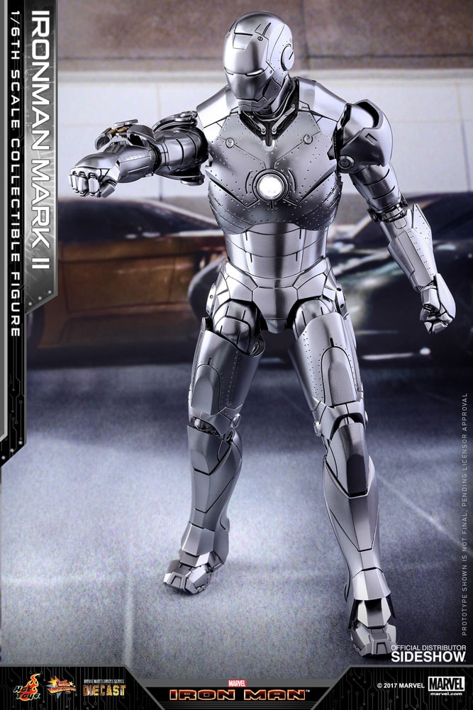Marvel Iron Man Mark II Sixth Scale Figure  Collector Edition - Prototype Shown View 6