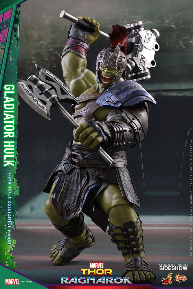 Marvel Gladiator Hulk Sixth Scale Figure - Prototype Shown View 2