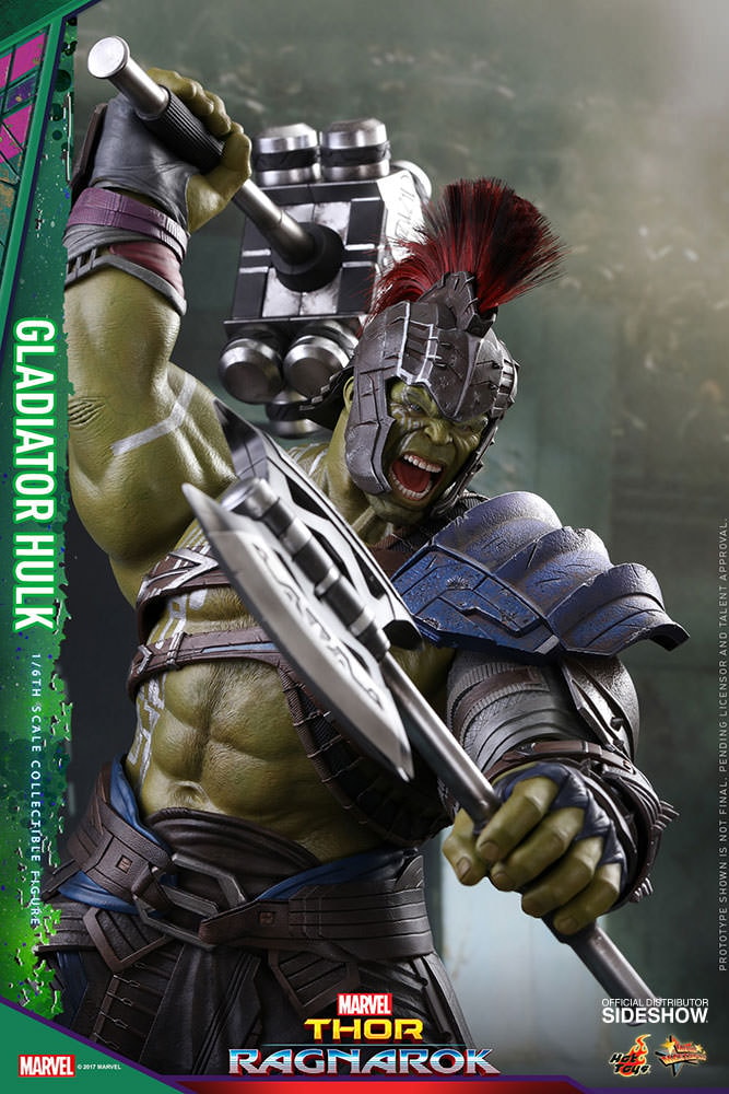 Marvel Gladiator Hulk Sixth Scale Figure - Prototype Shown View 4