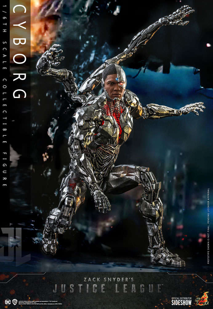 DC Comics Cyborg Sixth Scale Figure  Collector Edition - Prototype Shown View 6