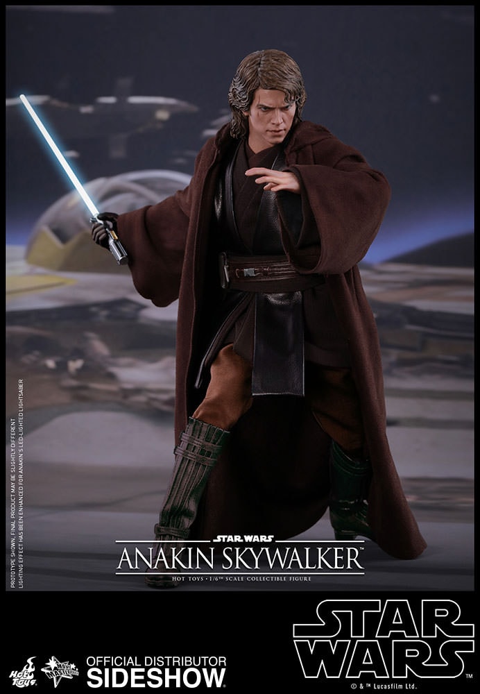Star Wars Anakin Skywalker Sixth Scale Figure - Prototype Shown View 4
