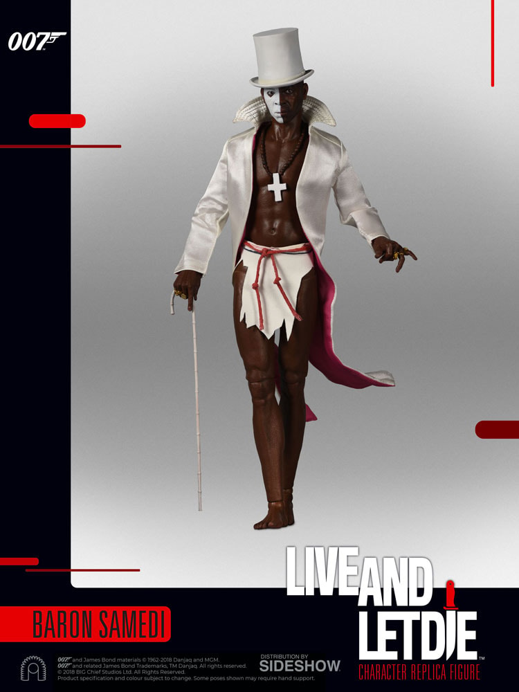 James Bond Baron Samedi Sixth Scale Figure - Prototype Shown View 5