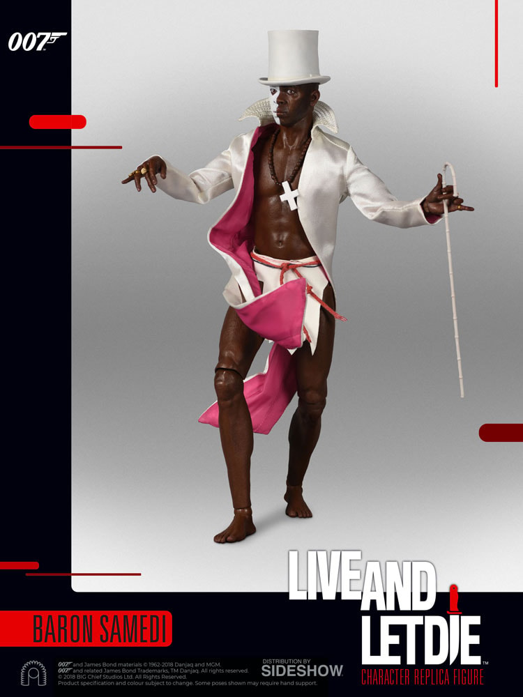 James Bond Baron Samedi Sixth Scale Figure - Prototype Shown View 6
