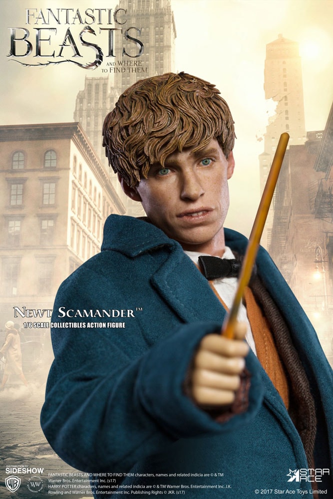 Fantastic Beasts and Where to Find Them Newt Scamander Sixth Scale Figure - Prototype Shown View 3