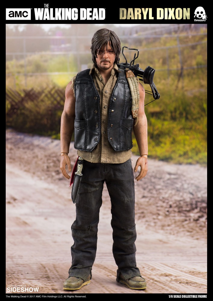 The Walking Dead Daryl Dixon Sixth Scale Figure - Prototype Shown View 1