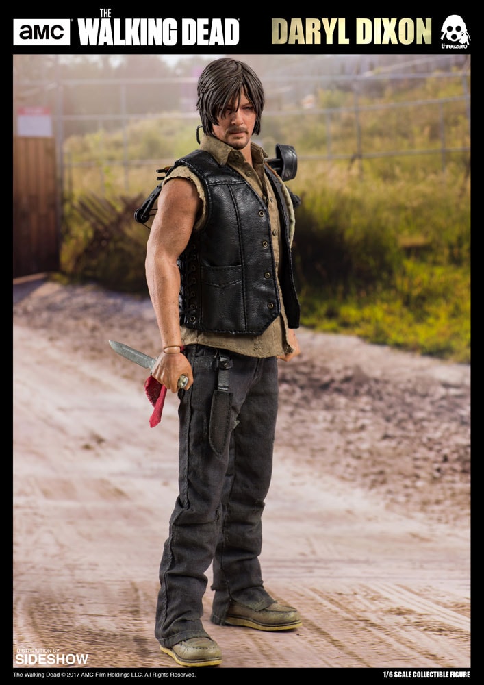 The Walking Dead Daryl Dixon Sixth Scale Figure - Prototype Shown View 2