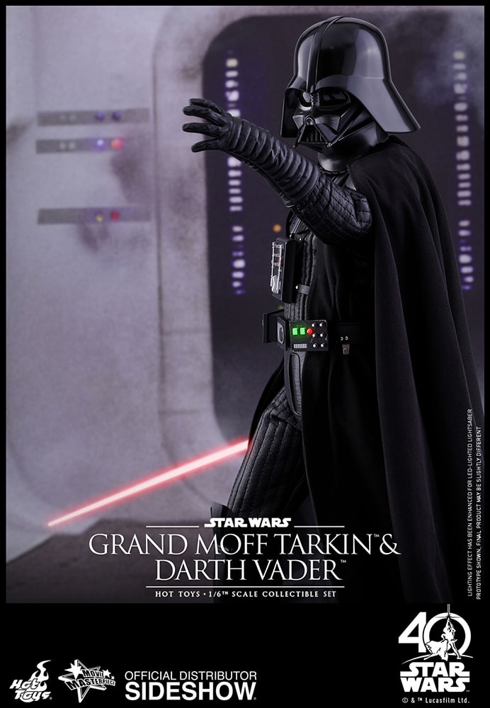 Star Wars Grand Moff Tarkin and Darth Vader Sixth Scale Figure - Prototype Shown View 6