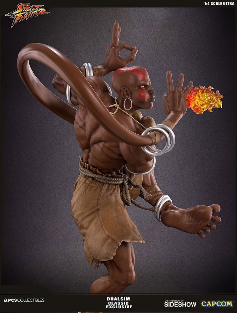 Street Fighter Dhalsim Classic Statues  Exclusive Edition  View 2