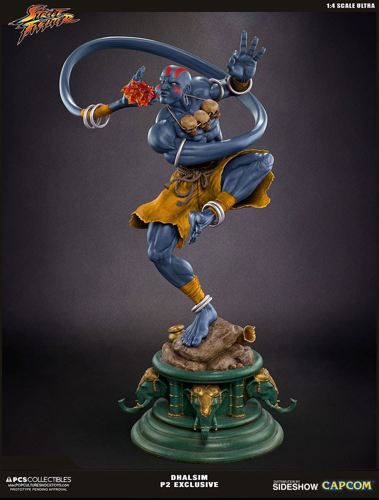 Street Fighter Dhalism Player 2 Statues  View 4