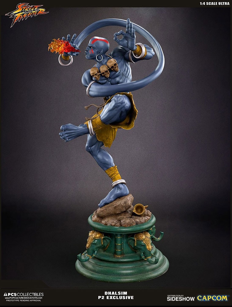Street Fighter Dhalism Player 2 Statues  View 6