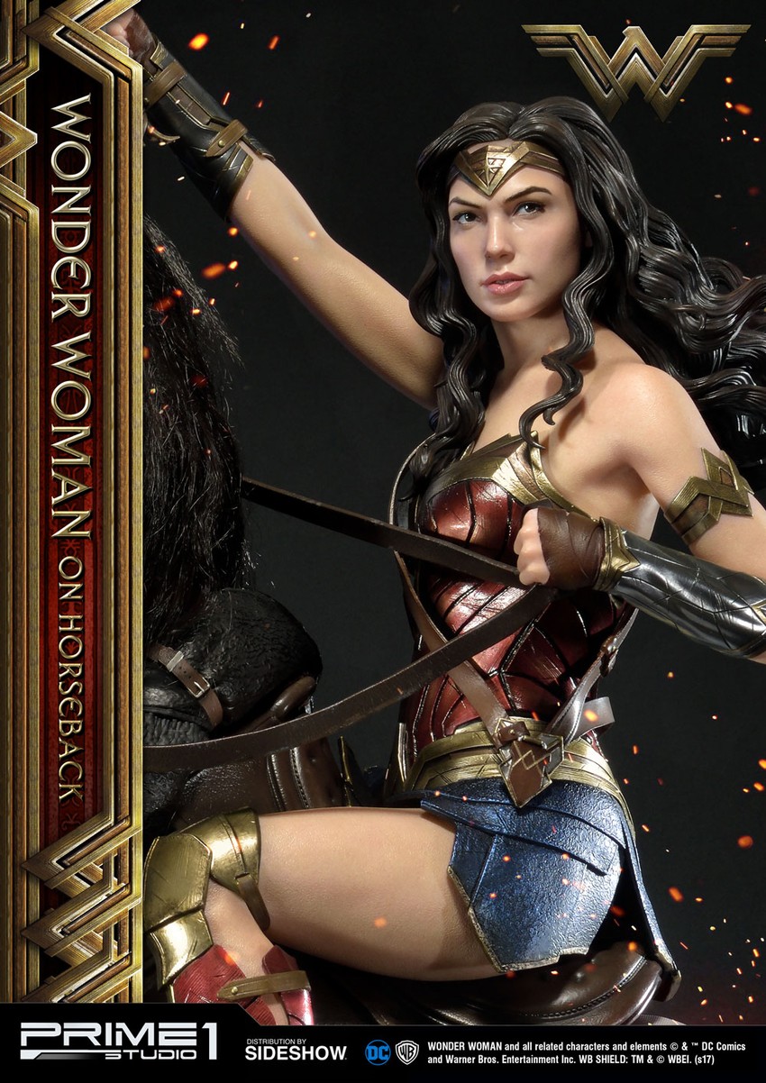 Wonder Woman  on Horseback- Prototype Shown