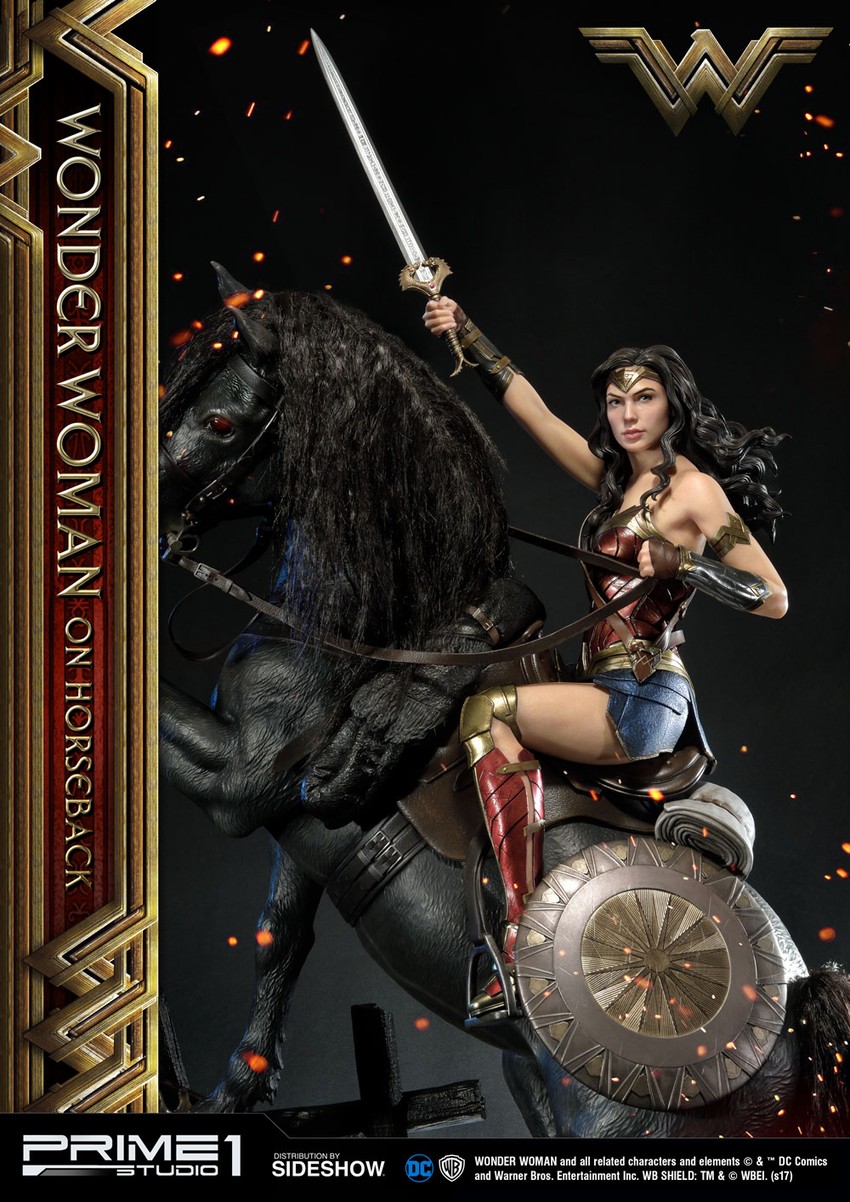 Wonder Woman  on Horseback- Prototype Shown
