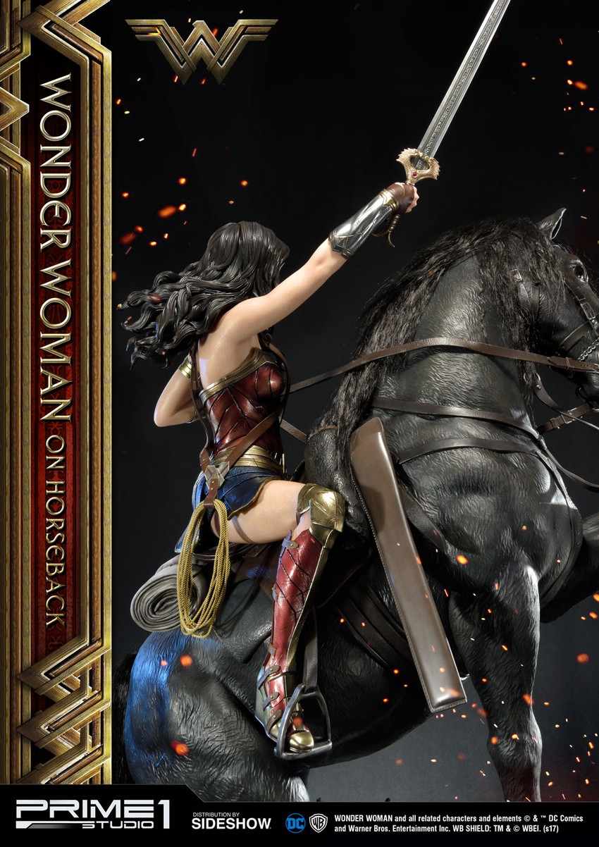 Wonder Woman  on Horseback- Prototype Shown