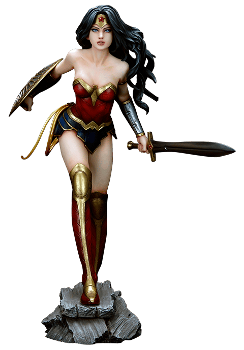 ■ヤマトUSA　ファンタジーフィギュアギャラリー　ワンダーウーマン　絶版希少!! DC Comics Wonder Woman PVC Figure by Yamato USA | Sideshow