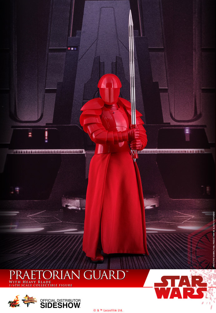 Star Wars Praetorian Guard with Heavy Blade Sixth Scale Figure - Prototype Shown View 4