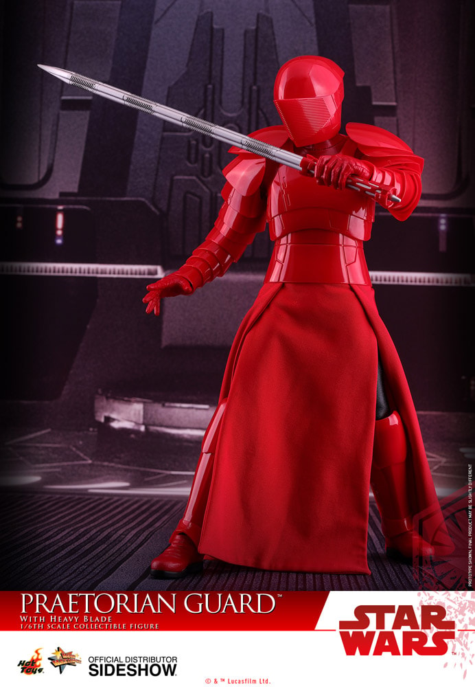 Star Wars Praetorian Guard with Heavy Blade Sixth Scale Figure - Prototype Shown View 5