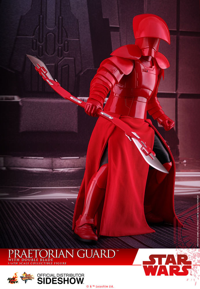 Star Wars Praetorian Guard with Double Blade Sixth Scale Figure - Prototype Shown View 4