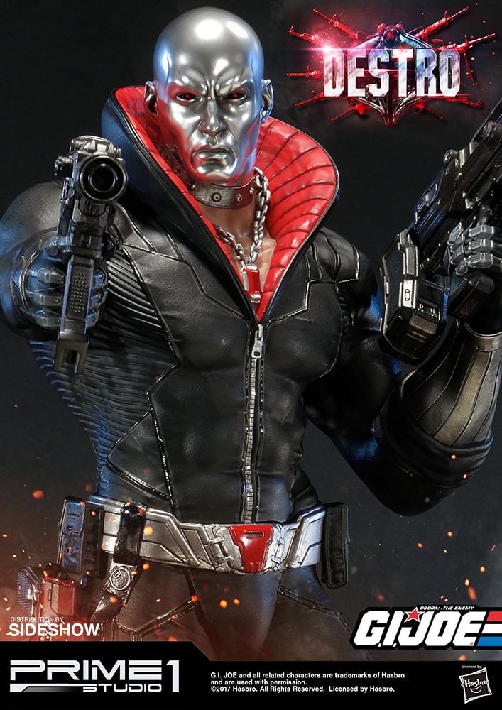 G.I. Joe Destro Statues  Collector Edition - Prototype Shown View 2