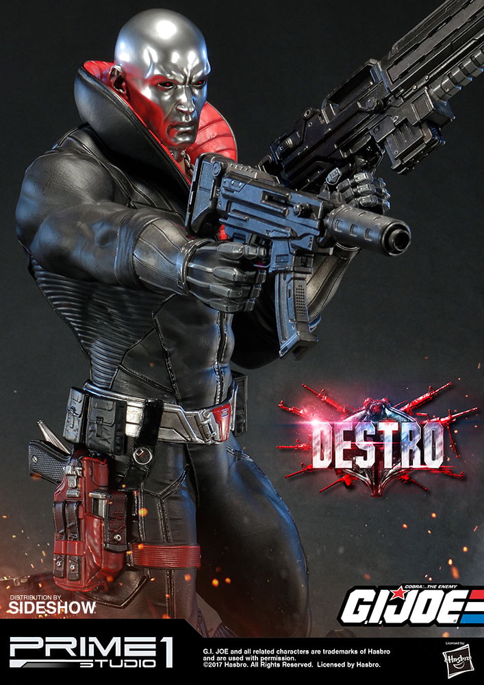 G.I. Joe Destro Statues  Collector Edition - Prototype Shown View 4