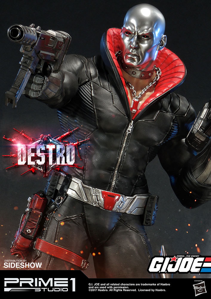G.I. Joe Destro Statues  Collector Edition - Prototype Shown View 6