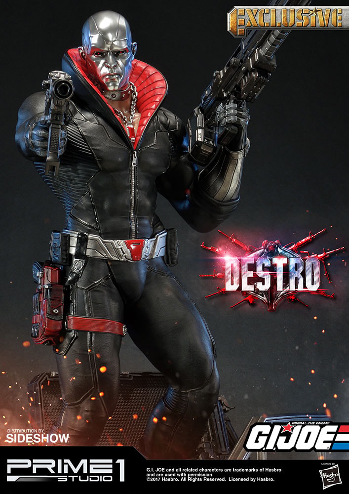 G.I. Joe Destro Statues  Exclusive Edition - Prototype Shown View 1