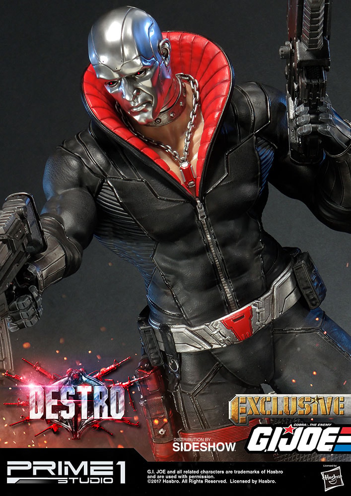 G.I. Joe Destro Statues  Exclusive Edition - Prototype Shown View 2