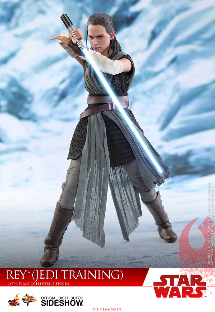 Star Wars Rey Jedi Training Sixth Scale Figure - Prototype Shown View 4